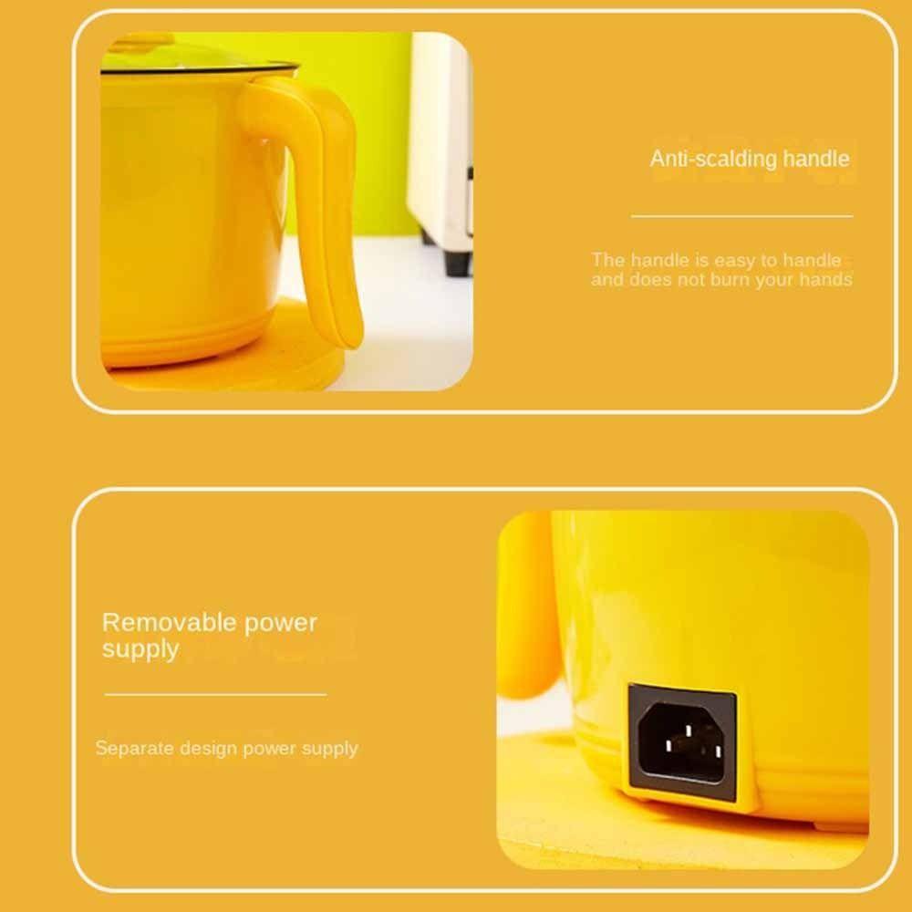 Быстрая еда Многофункциональная электрическая плита Замачивание лапши Кастрюля электрическая Кухонная кастрюля Общежитие