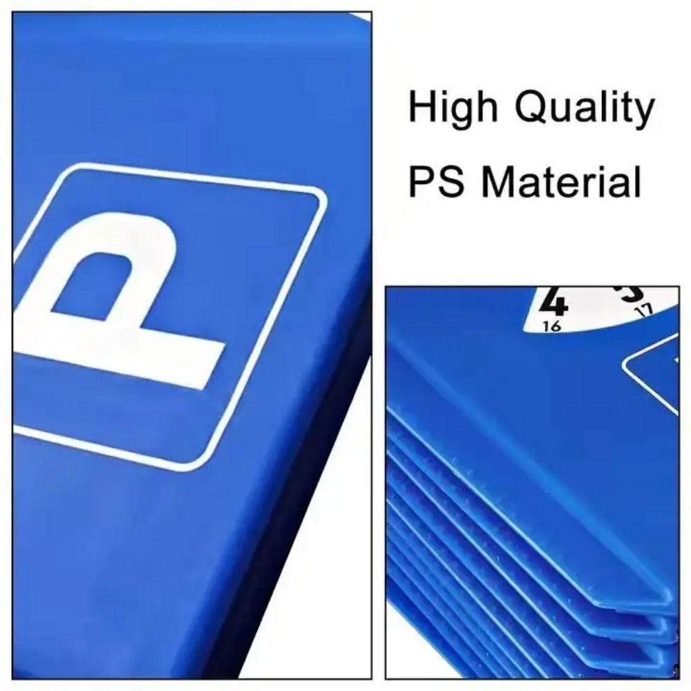 German STVO Regulation Parking Disc PS Material Time Display Disc Parking Timer Sign Road Traffic