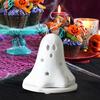 Ghost Incense Holder Halloween Cute Ghost Scent Aromatherapy Holder Waterfall Burner Resin Desktop Figurine for Halloween Home Decor