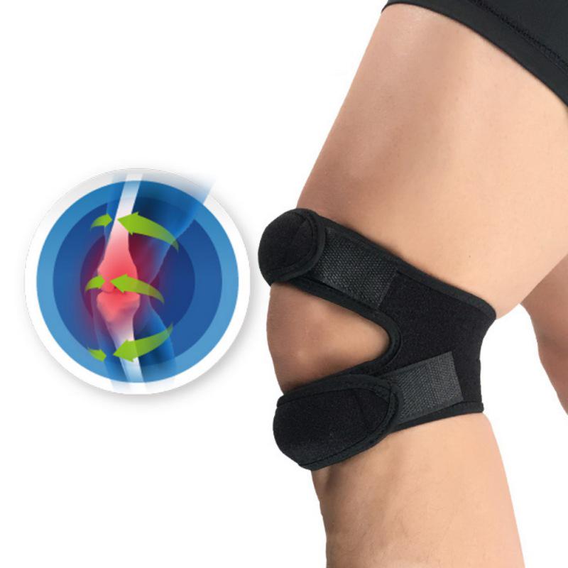 1pc Knee Support Pad Wrap Sleeve Nylon Neoprene Adjustable Breathable