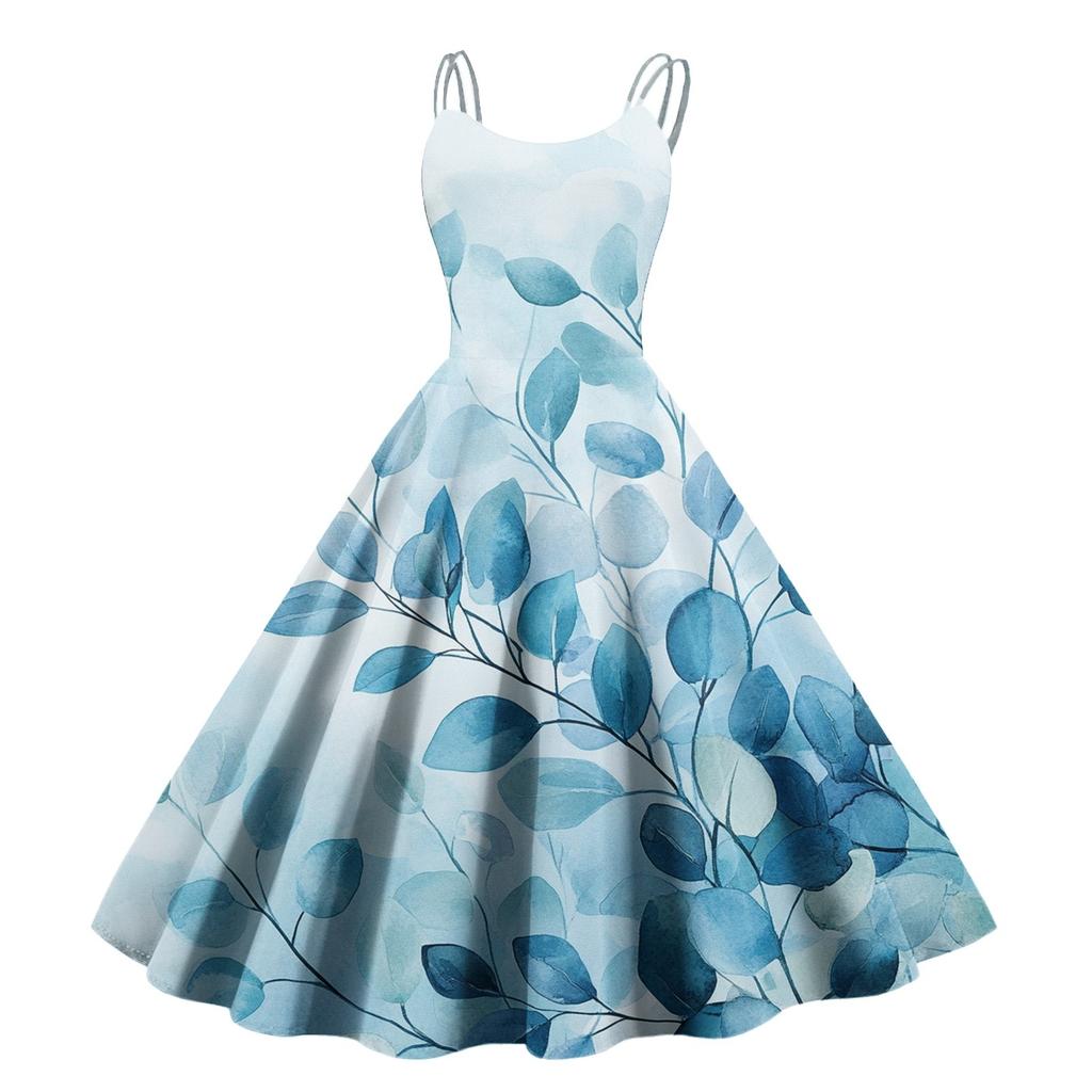 Женское сексуальное платье с открытыми плечами в стиле панк-винтаж с цветочным принтом