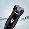 Black Three Head Shaver Rechargeable Electric Shaver Men's Facial