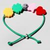 BONBEAU Браслет-шнурок с акриловыми мотивами smileball knot