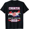 Хорватия 2018 Футболка с флагом Хорватии Подарок фанату