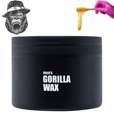GORILLA WAX Мед Сахар Бразильская восковая эпиляция Восковые полоски для удаления волос Мужские 350 г