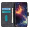 KHAZNEH For Xiaomi Redmi 12 4G Retro Texture Phone Shell PU Leather Full Protection Phone Case Stand Wallet Cover