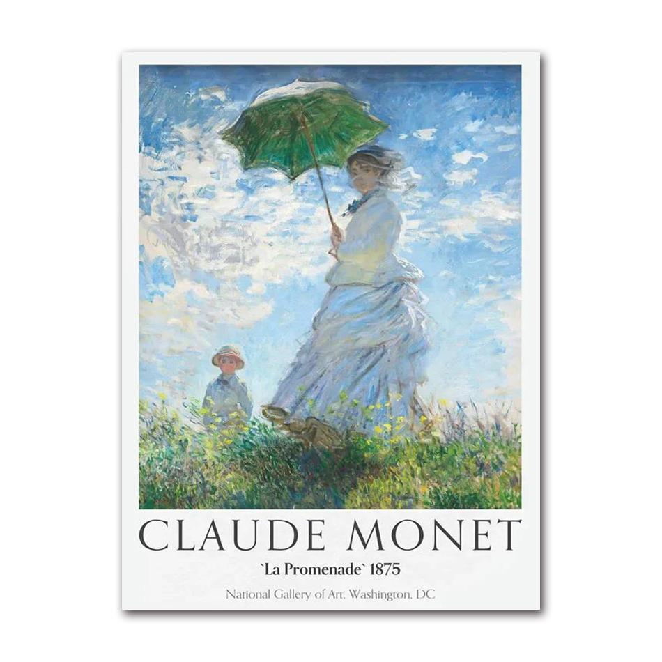 Scandinavian Classic Vintage Wall Art Matisse Monet Fish Garden Water Lilies Poster Prints Home Bedroom Living Room Decoration