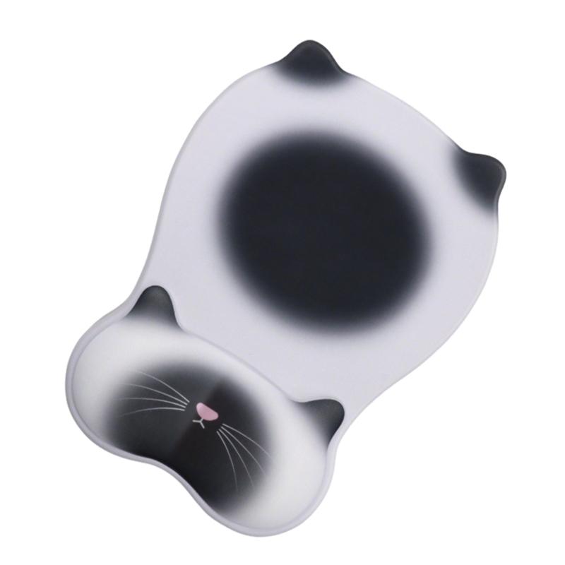 Ergonomic Wrist Support Mouse Pad to Improve Hand Postures and Alleviate Muscle Strain for Designers and Programmers Featuring NonSlip Stability