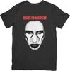 Marilyn Manson 1 Music Unisex Fit for Men & Women Quality Cotton T-Shirt Black