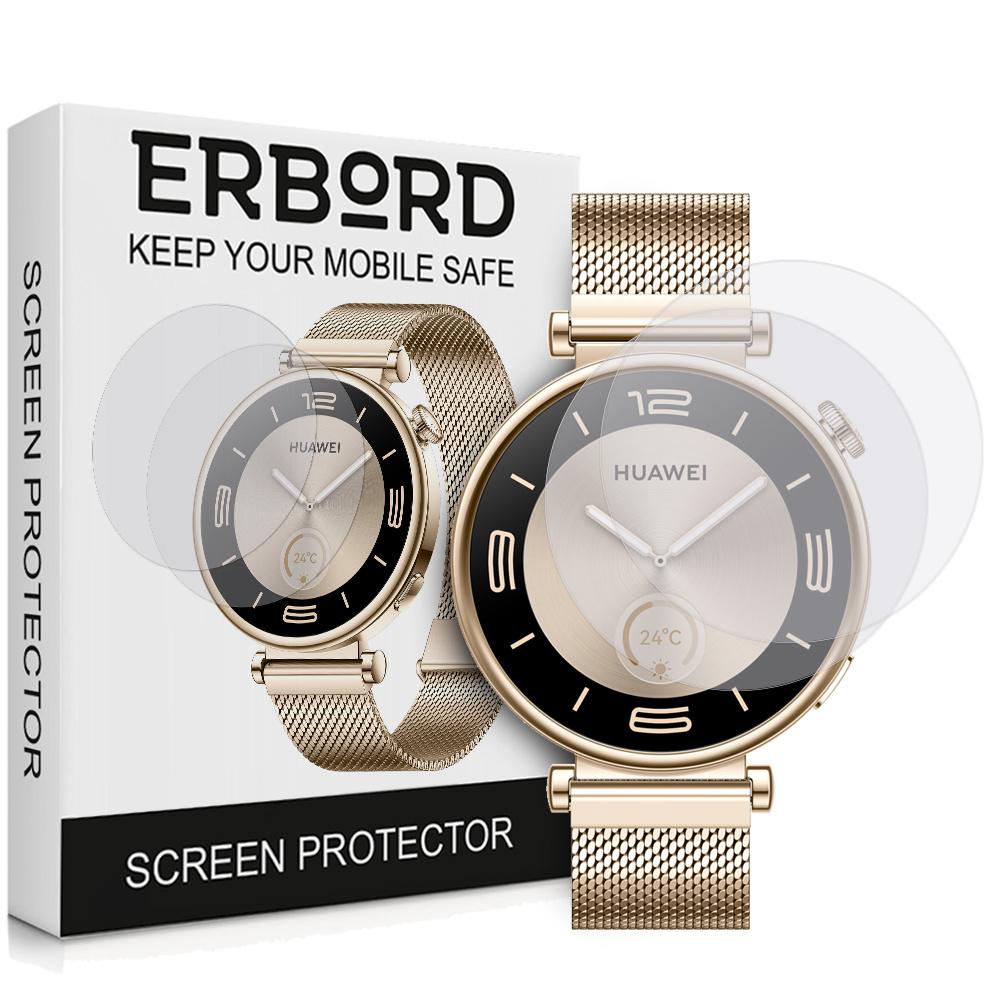 2x ERBORD Tempered Glass for Huawei Watch GT 4 41mm, Glass