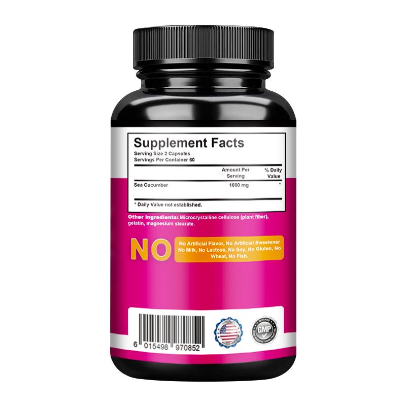Probiotic capsules, containing 50 billion CFU, high purity, 120 capsules, suitable for both men and women.