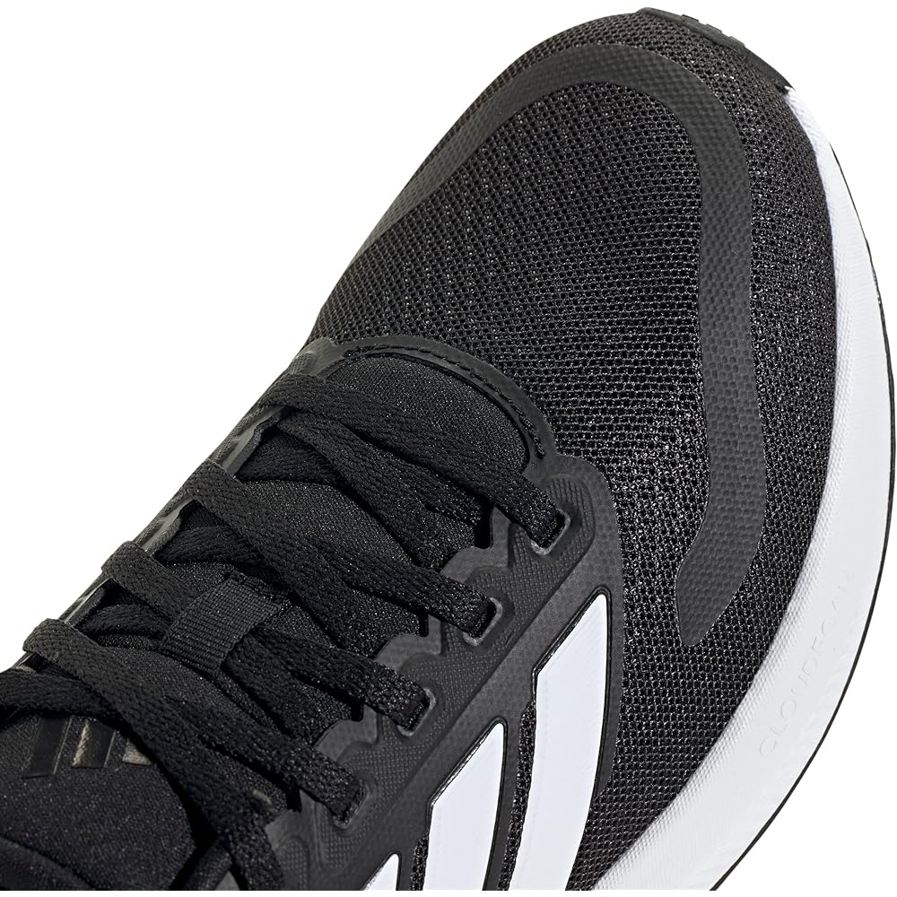 Adidas Corefight 5.0 Kids Sneakers Unisex Black/White 22-25.5cm Footwear Size 23.0 cm