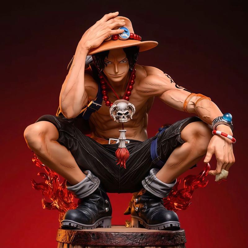 Последняя лимитированная фигурка GK Эйса из One Piece, статуя Ао из аниме, популярное украшение для рабочего стола, коллекционная игрушка, игрушка для фанатов и коллекционеров