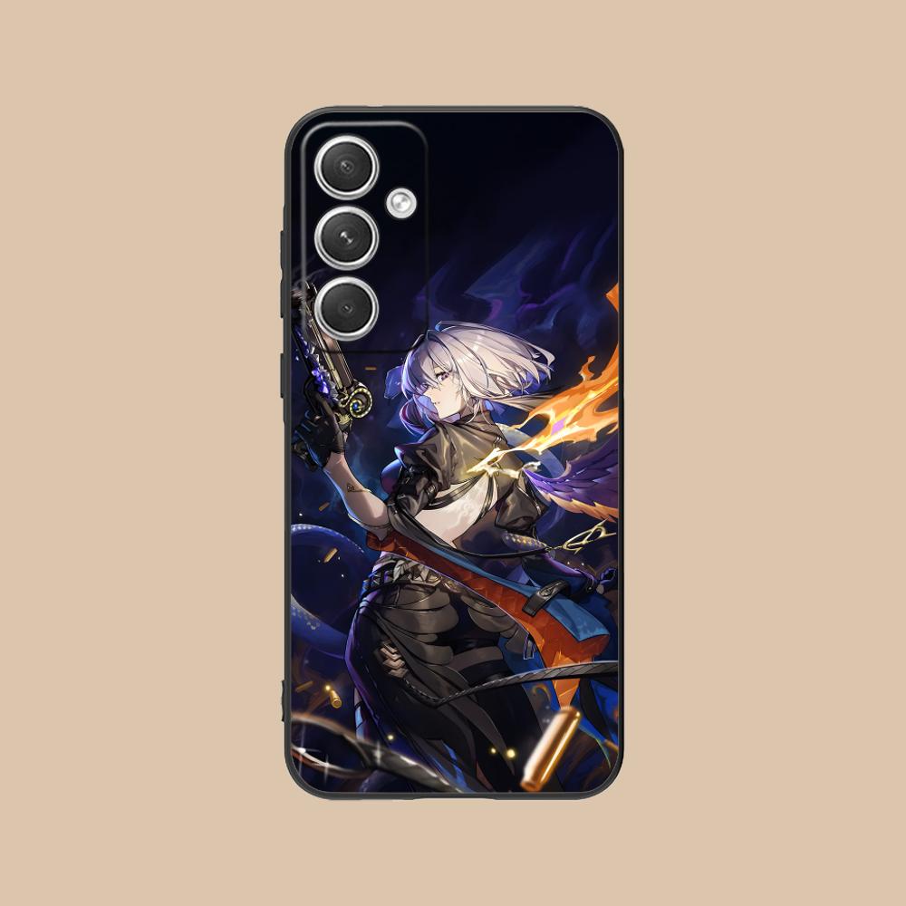 Чехол для телефона Wuthering Waves Galbrena для Samsung Galaxy S26 S25 S24 S23 S22 S21 S20 Note20 Plus FE Ultra Цветная обложка Cover