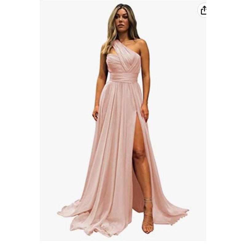 European and American new evening dresses, sexy fishtail hip-wrapped silk simple ball performance clothes, hosting dresses