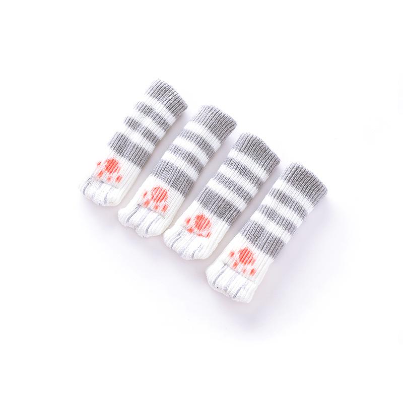 4 шт./лот противоскользящий коврик, демпфер на бампер, милая мебель, ножки, коврик, шапки, фетровые подушечки, чехлы на ножки стула