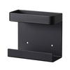 (Yamazaki) Tower Shinto Shrine Holder, Single, Black, Approx. W9 X D4 X H8cm, Simple Shinto Shrine, 5287