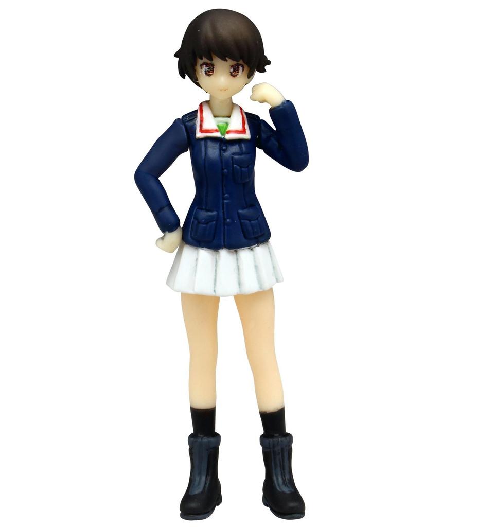 Platz Girls Panzer Movie Version Team Figure Set & 1/35 Leopon-san