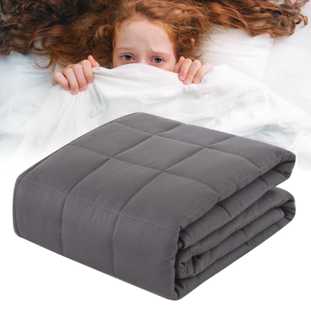 Heavy Blanket Against Sleep Disorders and Stress Blanket for Adults and Children Weighted Blanket