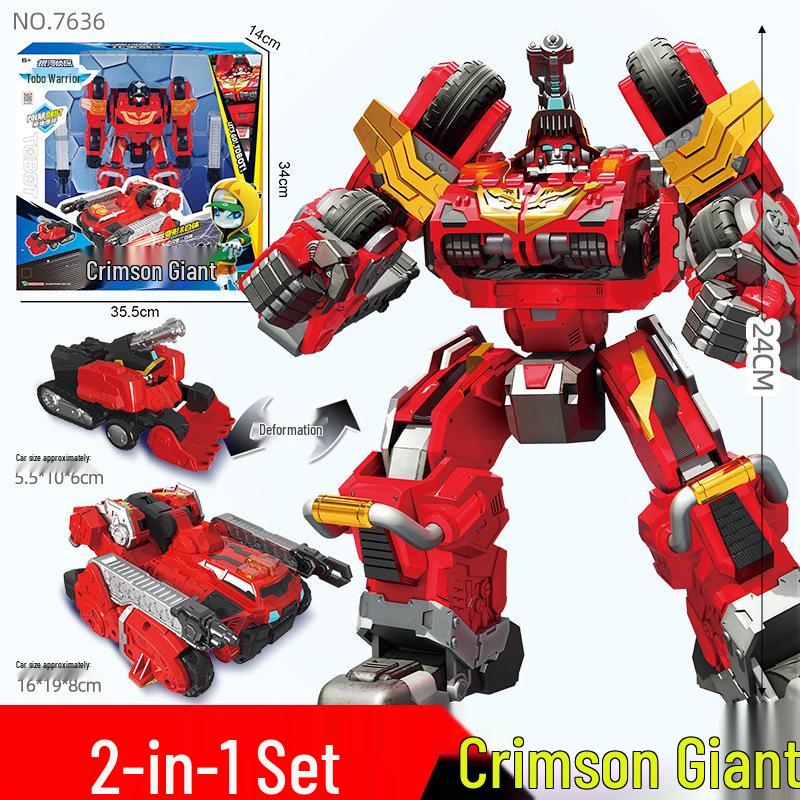 Игрушка-робот-трансформер Tobot Warriors - Галактические детективы Соник Тандер для мальчиков