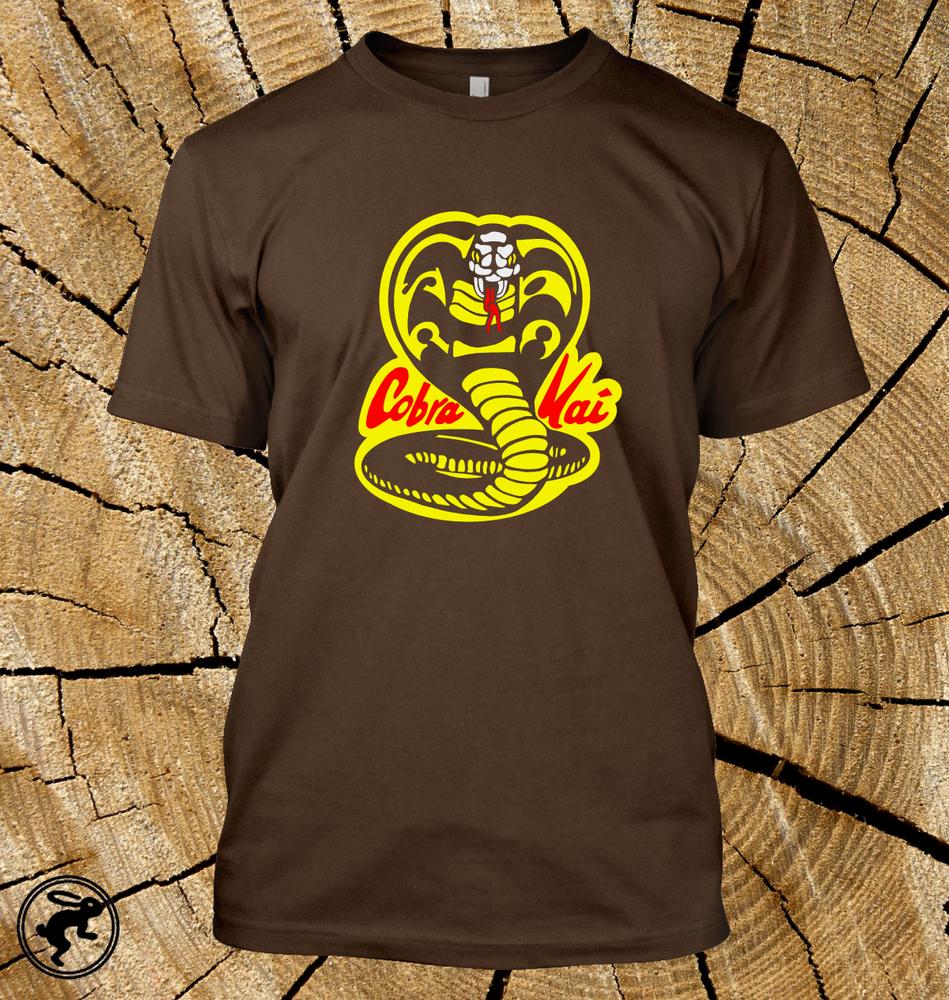 Cobra Kai The Karate Kid Logo T Shirt Tv Show Movie Tee