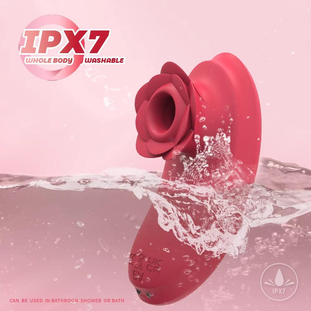 Игрушка Rose Вибратор для сосания для женщин Сквирт Оргазм Клитор Присоска Вакуумный Стимулятор Клитора Оральный Сосок Роза Секс Игрушка для Женщин