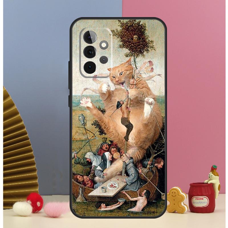 Hieronymus Bosch Art Painting Case For Samsung Galaxy A13 A33 A53 A32 A52 A22 A12 A15 A25 A71 A51 A14 A24 A34 A54 Cover