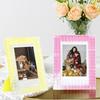 Clear Acrylic Photo Frame Stand Photo Display Holder for Photo Card Desktop Decoration Holder