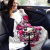 1pc My Melody Cartoon Blanket, Soft and Cozy Throw for Home Decor, Perfect Gift for Family and Friend, Living Room, Travel, Camping, Car Blankets, Bea