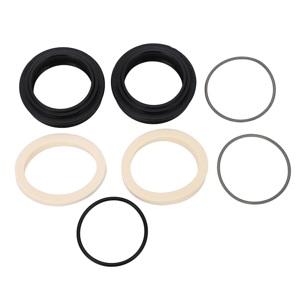 36mm Front Fork Oil Seal Kit Shock Absorption Rubber Oil Seal Replacement for Mountain Bike