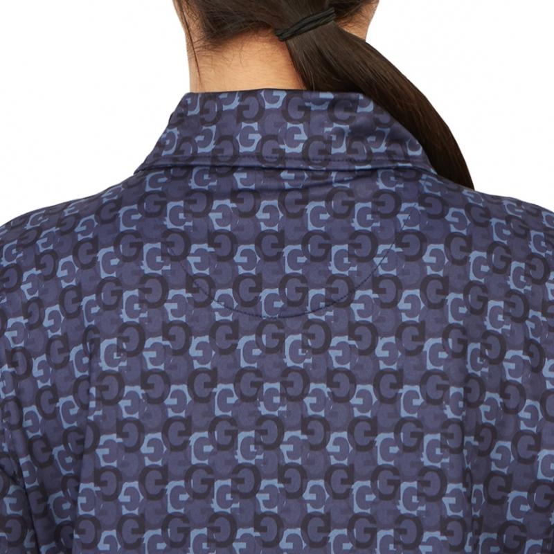 Galleria G forGe Pore Golfwear Женская футболка с воротником и коротким рукавом G4lS23k563 TwlT