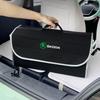 AEB1 Car Folding Storage Case Felt Cloth Organizer Box For Skoda Octavia A5 A7 Rapid Fabia Superb Kodiaq Kamiq Yeti Scala Karoq