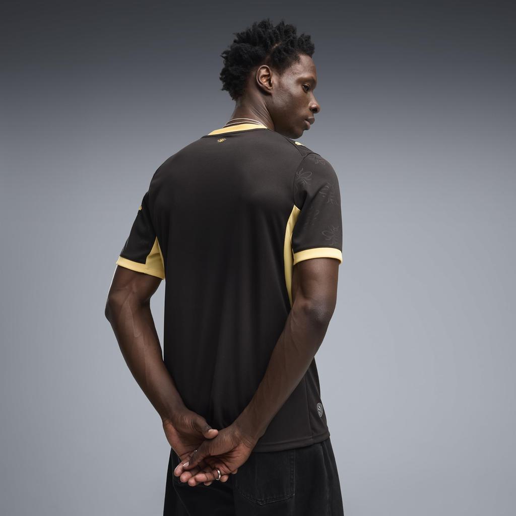 Гостевая футболка Реплика [Puma] 78433903_MCFC Черный/Льняной_M