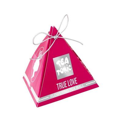 Чайный тоник Пирамида Цветущий чайный шарик Истинная любовь