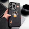 Rocket Astronaut Case For iPhone 16 Pro Max 15 14 13 12 11 Shockproof Slim Soft Silicone Case Cover