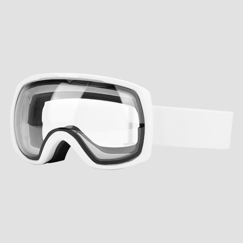 Double-Layer Ski Goggles Adults Anti-Fog Windproof Snow Sports Eyewear With Prescription Lens Compatibility