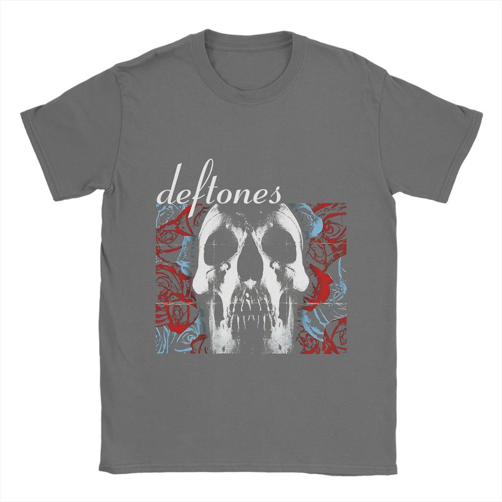 Мужская футболка D-Deftones Смешная футболка с коротким рукавом и круглым вырезом 100% хлопок 6XL Одежда