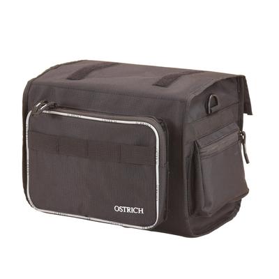 Передняя сумка Ostrich черная [F-303K]