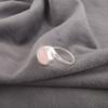 Rose Quartz Gemstone Ring 925 Sterling Silver Handmade Jewelry Thanksgiving Gift RR-53-28