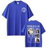Singer Rosalía LUX Album Tour 2025 Print Tshirt Men Women Fashion Cotton Tshirts Oversized Hiphop Casual Comfort T Shirts Top