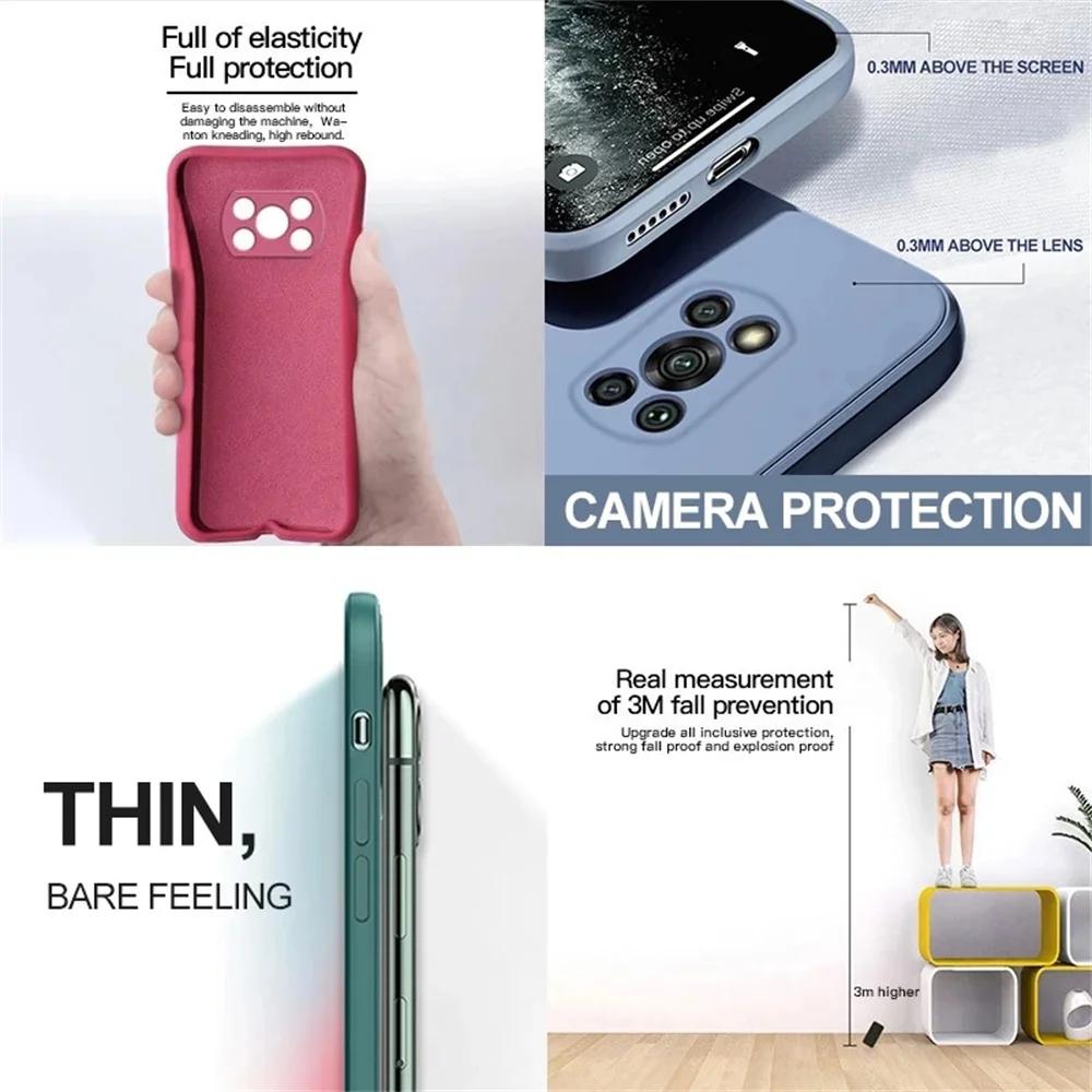 Жидкий силикон Классическая задняя крышка Для Xiaomi Poco X3 Оригинальный мягкий чехол Для Xiaomi Poco X3 Pro NFC X3 GT Pocox3 Pro