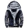 Men's Jacket Camouflage Thicken Winter Jackets for Men Fleece Long Sleeve Coat Man Casual Hoodies Streetwear Men's Coats