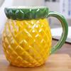 3d Creative Fruit Ceramic Mug Coffee Mugs Strawberry With Handle Childrens Milk Cup Personalized Fruit Shape Office Water Cups
