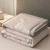 Summer Air Conditioning Quilt - Solid Color Thin Quilt for Home or Dormitory Use