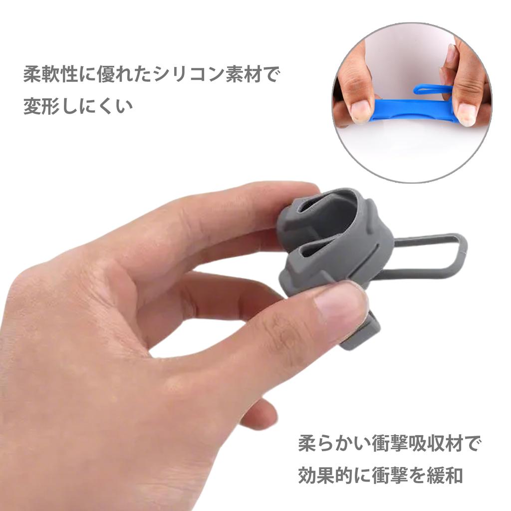 BLOOPIC Silicone Seat Belt Covers Set of 4 Silicone Anti-Scratch Washable Car Accessories Seat Belt Covers for Kids (Red)