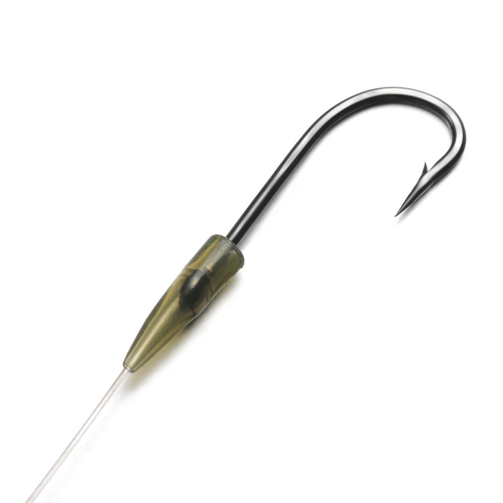 Rubber Anti Tangle Sleeve Tail Rubber Cone Fishing Accessories Connect with Fishing Hook Micro Carp