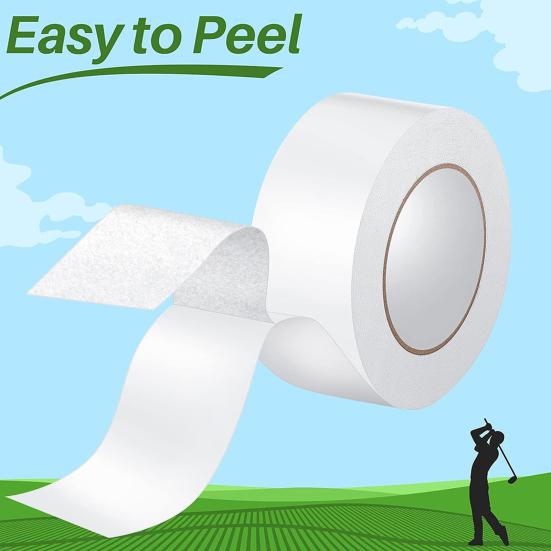 50M/Рулон Лента для ручек клюшек для гольфа Противоскользящая Впитывающая пот Клейкая Профессиональная для дерева и железа