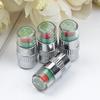 4/2PCS Motorcycle Car Tire Pressure Monitor Valve Cap Sensor Indicator Eye Alert Auto Tire Pressure Inspection Tool Tire Valve