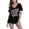 Women's V-Neck T-Shirt Don't Call It a Dream - Motivational Slogan Tee