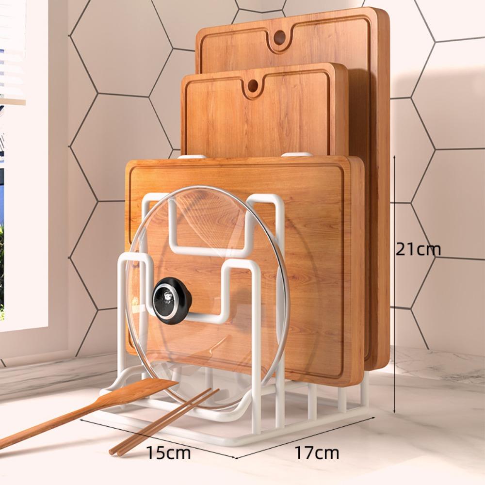 Металлический держатель для разделочных досок, бытовая подставка для крышек от кастрюль и сковородок, кухонные принадлежности, ресторан, домашняя кухня